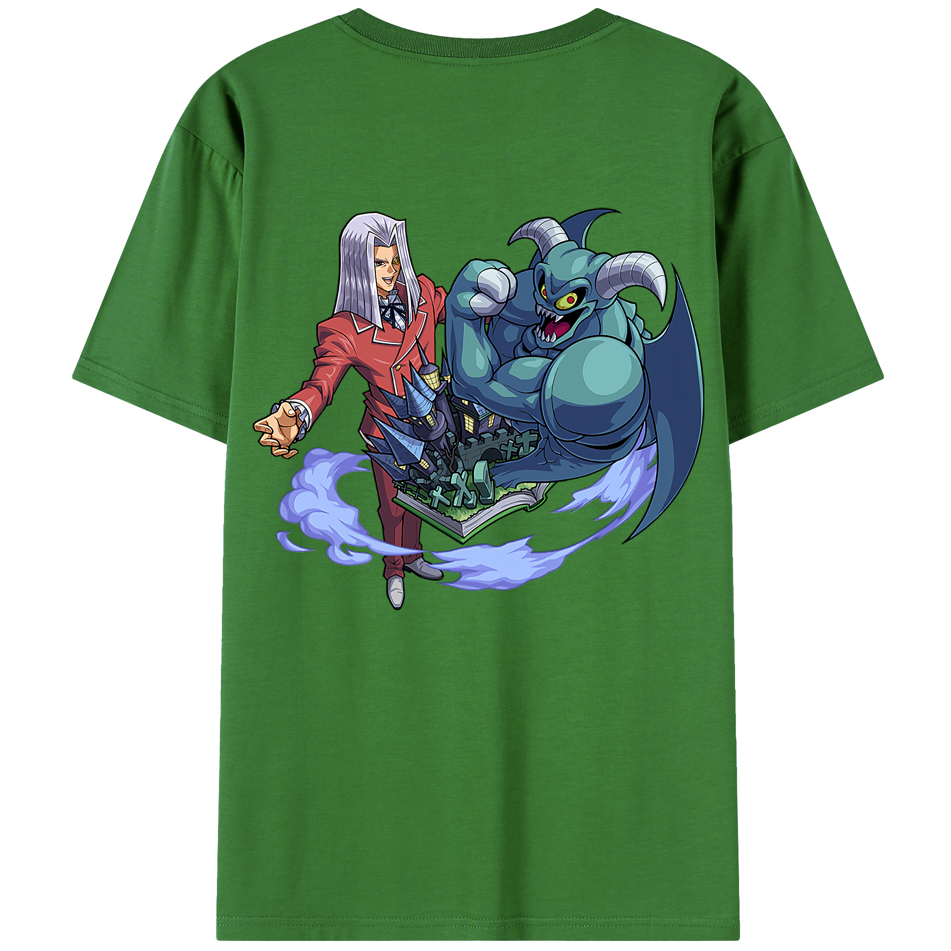 （画像用） 遊☆戯☆王 Yu-Gi-Oh! レディース半袖Tシャツ(バックプリント)